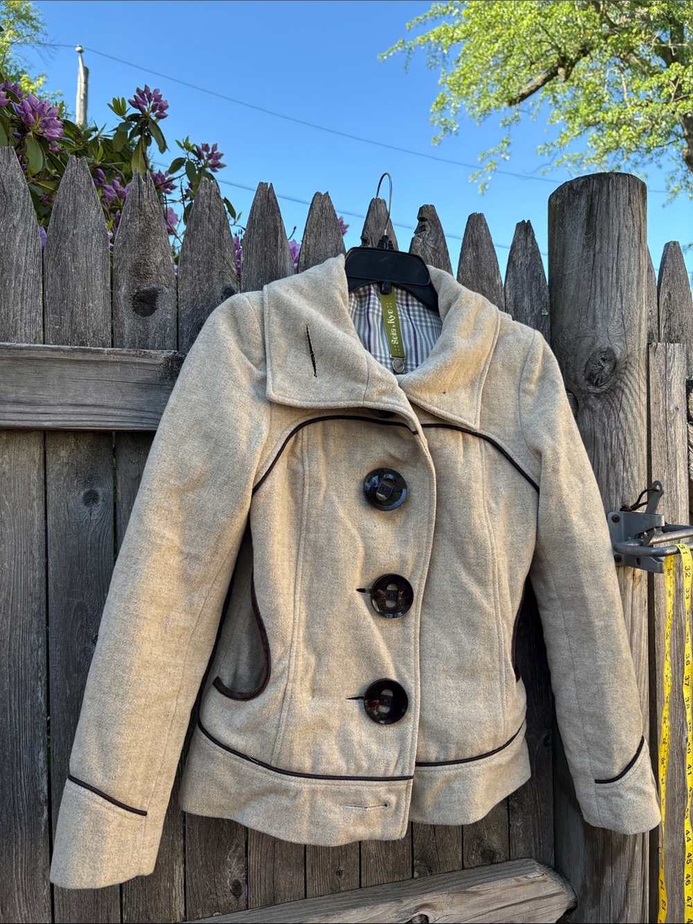 Soia & Kyo SP wool coat!!